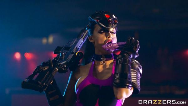 Sexy horny Widowmaker learned new tricks against the Reaper