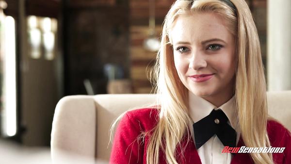 Riley - Cute girl in school uniform gets fucked by Mike Blue
