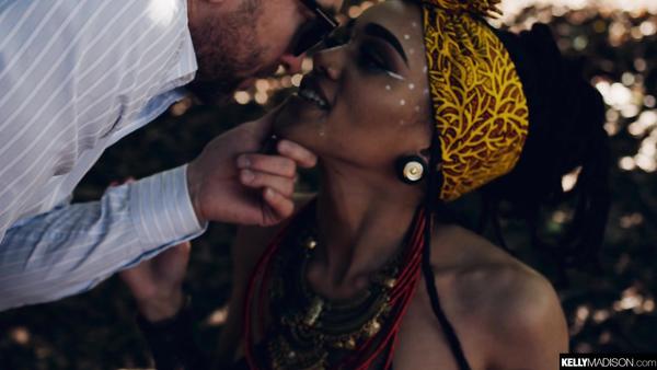 White Professor Ryan And Beautiful Nubian Goddess Julie