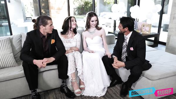 Jasmin Luv, Hazel - Two Men Help Their Step Daughters Before Wedding