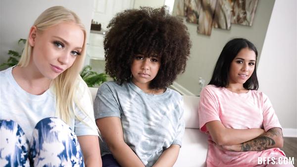 Nina Diaz, Camila, Braylin - Foursome Pajama Party